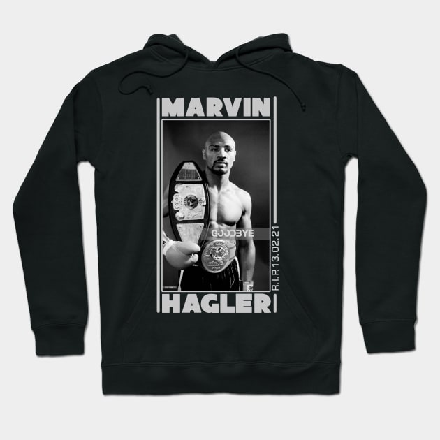 RIP Marvin Hagler Hoodie by KyleCreated